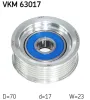 Umlenk-/Führungsrolle, Keilrippenriemen SKF VKM 63017
