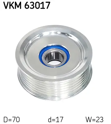 Umlenk-/Führungsrolle, Keilrippenriemen SKF VKM 63017 Bild Umlenk-/Führungsrolle, Keilrippenriemen SKF VKM 63017