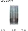 Umlenk-/Führungsrolle, Keilrippenriemen SKF VKM 63017 Bild Umlenk-/Führungsrolle, Keilrippenriemen SKF VKM 63017
