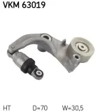 Riemenspanner, Keilrippenriemen SKF VKM 63019
