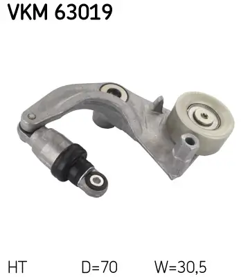Riemenspanner, Keilrippenriemen SKF VKM 63019 Bild Riemenspanner, Keilrippenriemen SKF VKM 63019