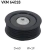 Umlenk-/Führungsrolle, Keilrippenriemen SKF VKM 64018