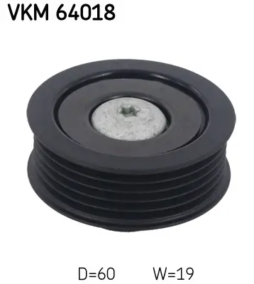 Umlenk-/Führungsrolle, Keilrippenriemen SKF VKM 64018 Bild Umlenk-/Führungsrolle, Keilrippenriemen SKF VKM 64018
