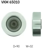 Umlenk-/Führungsrolle, Keilrippenriemen SKF VKM 65010