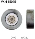 Umlenk-/Führungsrolle, Keilrippenriemen SKF VKM 65045
