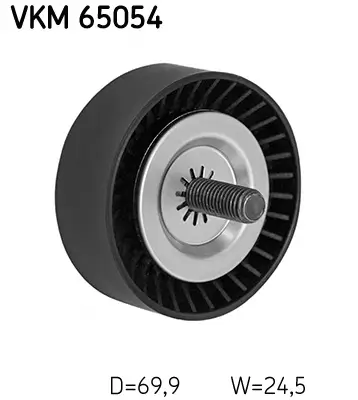 Umlenk-/Führungsrolle, Keilrippenriemen SKF VKM 65054