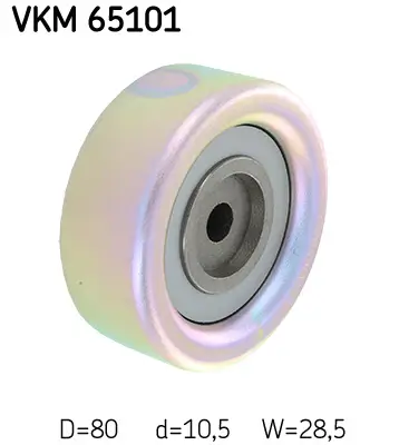 Umlenk-/Führungsrolle, Keilrippenriemen SKF VKM 65101 Bild Umlenk-/Führungsrolle, Keilrippenriemen SKF VKM 65101