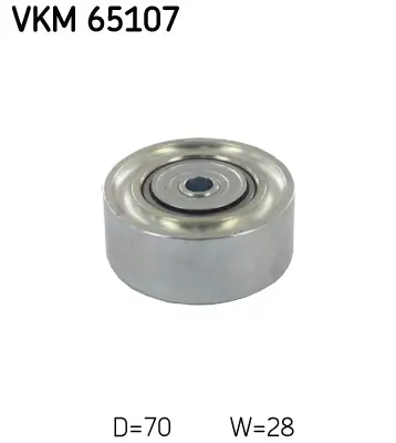 Umlenk-/Führungsrolle, Keilrippenriemen SKF VKM 65107