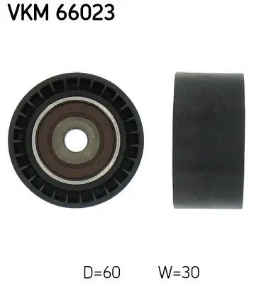 Umlenk-/Führungsrolle, Keilrippenriemen rechts SKF VKM 66023