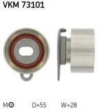 Spannrolle, Zahnriemen SKF VKM 73101