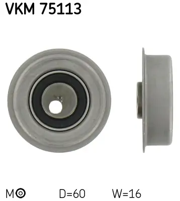 Spannrolle, Zahnriemen SKF VKM 75113