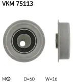 Spannrolle, Zahnriemen SKF VKM 75113