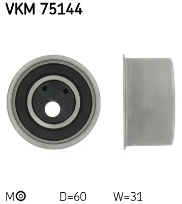 Spannrolle, Zahnriemen SKF VKM 75144