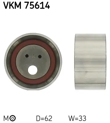 Spannrolle, Zahnriemen SKF VKM 75614 Bild Spannrolle, Zahnriemen SKF VKM 75614