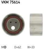 Spannrolle, Zahnriemen SKF VKM 75614