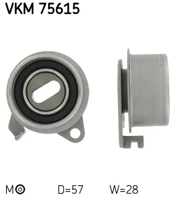 Spannrolle, Zahnriemen SKF VKM 75615 Bild Spannrolle, Zahnriemen SKF VKM 75615