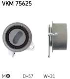 Spannrolle, Zahnriemen SKF VKM 75625