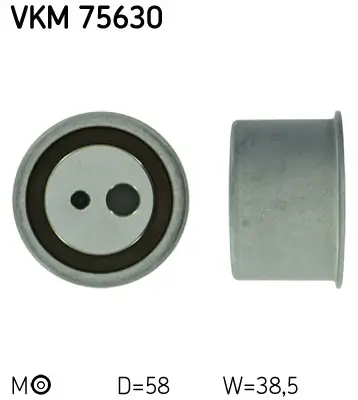 Spannrolle, Zahnriemen SKF VKM 75630