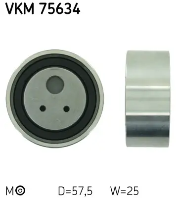 Spannrolle, Zahnriemen SKF VKM 75634 Bild Spannrolle, Zahnriemen SKF VKM 75634