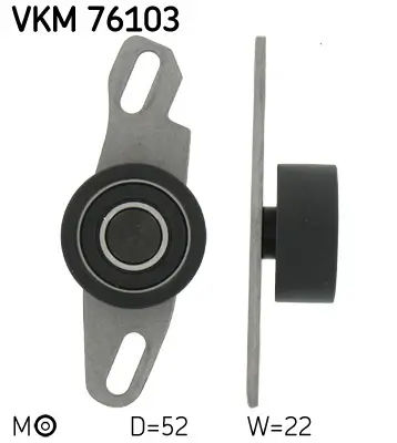 Spannrolle, Zahnriemen SKF VKM 76103