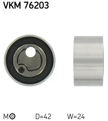 Spannrolle, Zahnriemen SKF VKM 76203