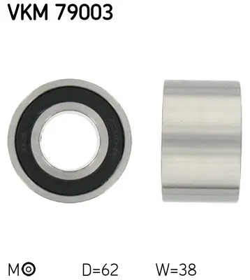 Spannrolle, Zahnriemen SKF VKM 79003