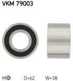 Spannrolle, Zahnriemen SKF VKM 79003