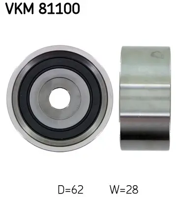 Umlenk-/Führungsrolle, Zahnriemen SKF VKM 81100