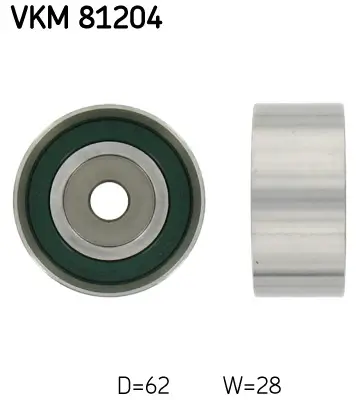 Umlenk-/Führungsrolle, Zahnriemen SKF VKM 81204