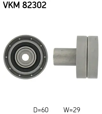 Umlenk-/Führungsrolle, Zahnriemen SKF VKM 82302
