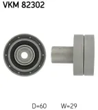 Umlenk-/Führungsrolle, Zahnriemen SKF VKM 82302