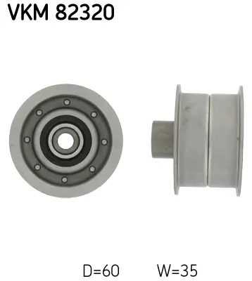 Umlenk-/Führungsrolle, Zahnriemen SKF VKM 82320 Bild Umlenk-/Führungsrolle, Zahnriemen SKF VKM 82320