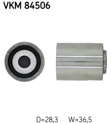 Umlenk-/Führungsrolle, Zahnriemen SKF VKM 84506 Bild Umlenk-/Führungsrolle, Zahnriemen SKF VKM 84506