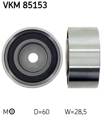 Umlenk-/Führungsrolle, Zahnriemen SKF VKM 85153 Bild Umlenk-/Führungsrolle, Zahnriemen SKF VKM 85153