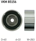 Umlenk-/Führungsrolle, Zahnriemen rechts oben rechts oben rechts unten rechts unten SKF VKM 85156