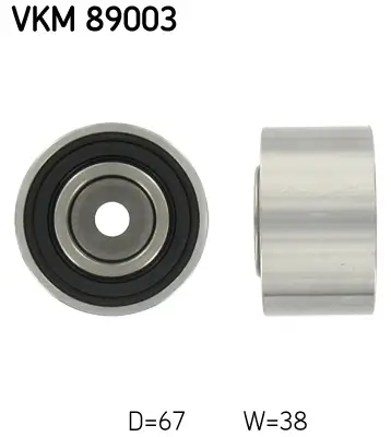 Umlenk-/Führungsrolle, Zahnriemen SKF VKM 89003