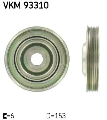 Riemenscheibe, Kurbelwelle SKF VKM 93310