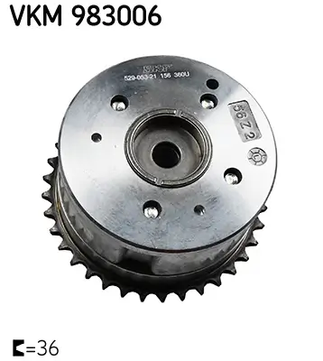 Nockenwellenversteller Einlassseite SKF VKM 983006 Bild Nockenwellenversteller Einlassseite SKF VKM 983006