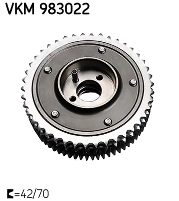 Nockenwellenversteller Einlassseite rechts SKF VKM 983022 Bild Nockenwellenversteller Einlassseite rechts SKF VKM 983022