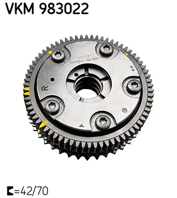 Nockenwellenversteller Einlassseite rechts SKF VKM 983022 Bild Nockenwellenversteller Einlassseite rechts SKF VKM 983022