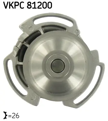 Wasserpumpe, Motorkühlung SKF VKPC 81200