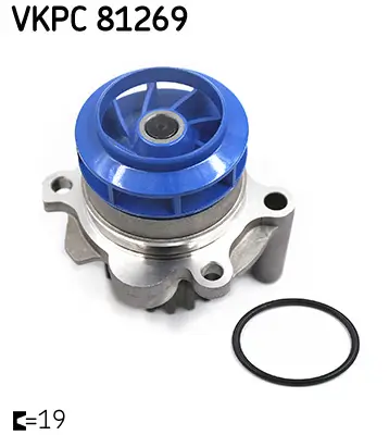 Wasserpumpe, Motorkühlung SKF VKPC 81269 Bild Wasserpumpe, Motorkühlung SKF VKPC 81269