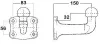 Anschraubplatte, Anhängevorrichtung WESTFALIA 329089600001 Bild Anschraubplatte, Anhängevorrichtung WESTFALIA 329089600001