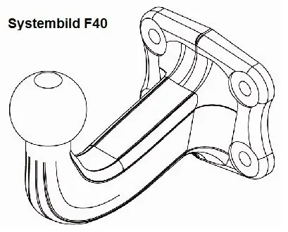 Anhängebock, Anhängevorrichtung WESTFALIA 313272600001 Bild Anhängebock, Anhängevorrichtung WESTFALIA 313272600001