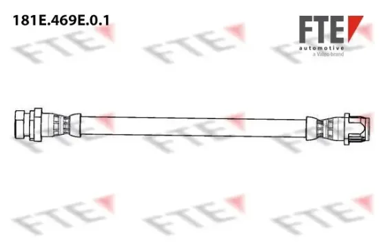 Bremsschlauch FTE 9240904 Bild Bremsschlauch FTE 9240904