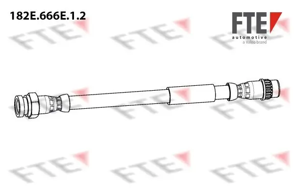 Bremsschlauch Hinterachse innen FTE 9240906