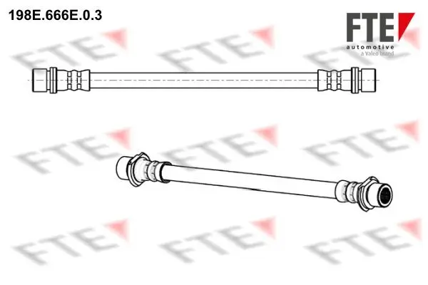 Bremsschlauch FTE 198E.666E.0.3