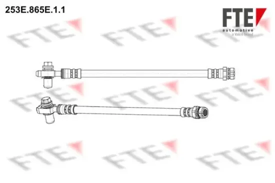 Bremsschlauch Hinterachse links FTE 9240415 Bild Bremsschlauch Hinterachse links FTE 9240415