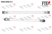 Bremsschlauch Hinterachse FTE 9240429
