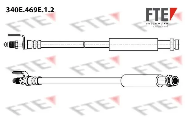 Bremsschlauch Vorderachse FTE 9240507